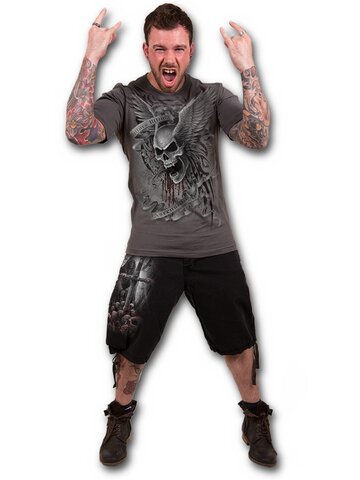 Foto Herren Hose - kurz mit dem Motiv Todesritter 